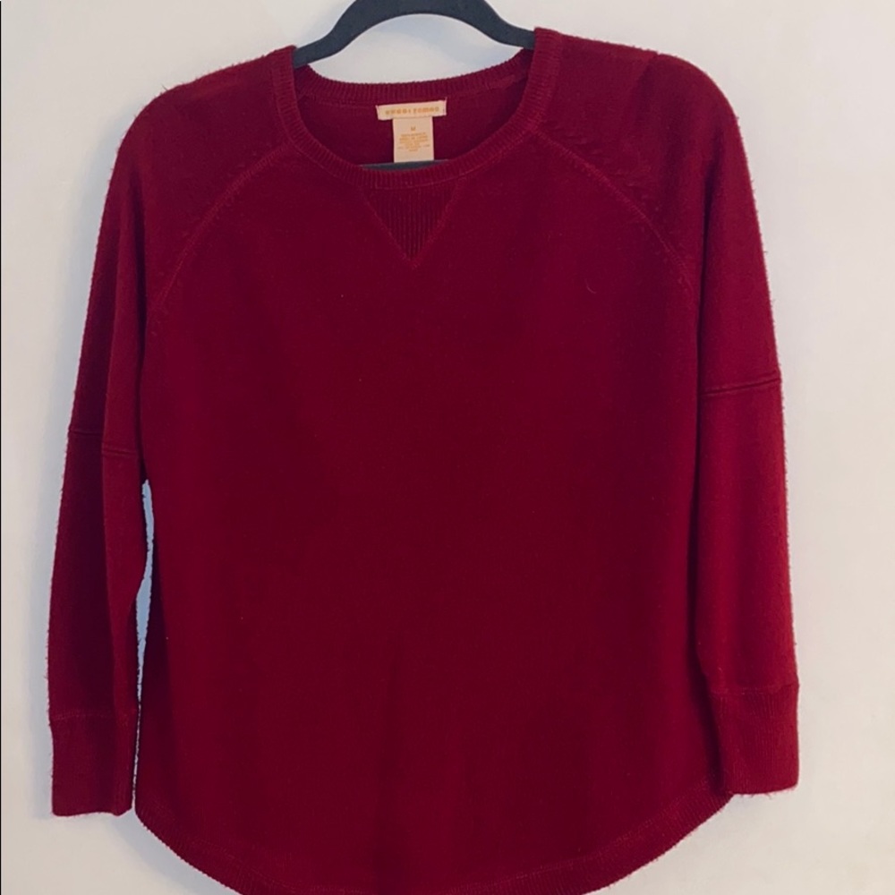 Red sweater
